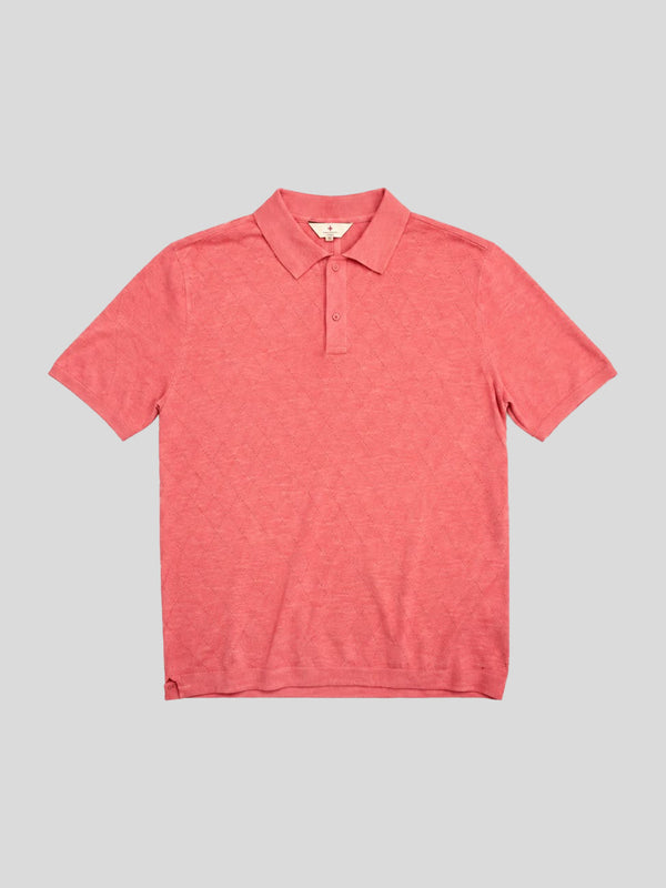 Blue De Genes BGwally Diamond Polo