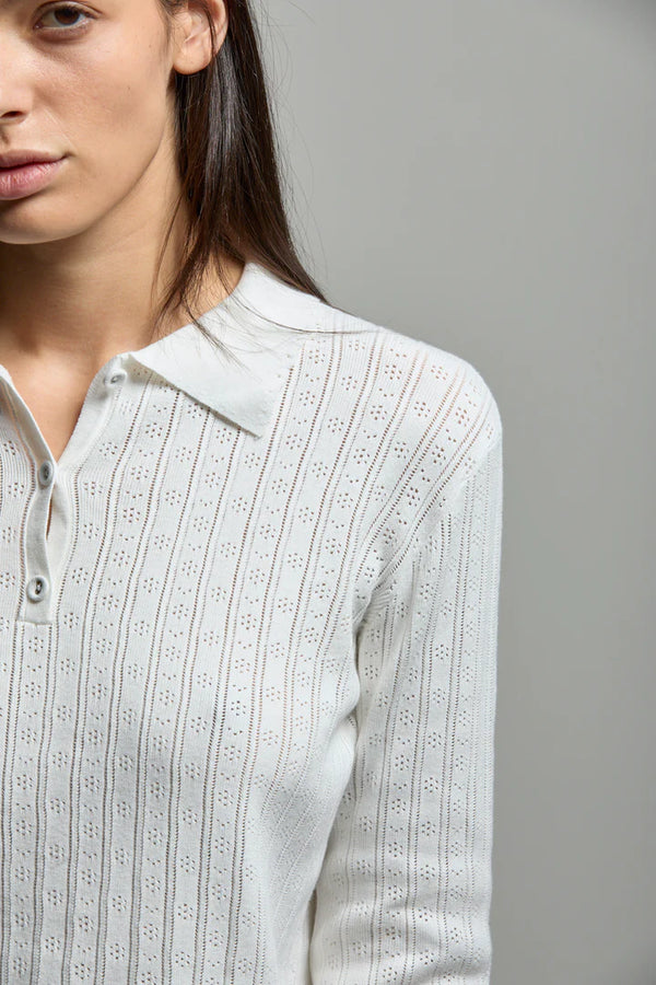 Paloma Pointelle Polo