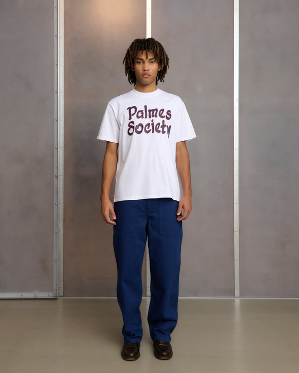 Palmes Society T-Shirt - White
