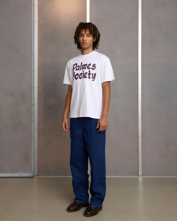 Palmes Society T-Shirt - White