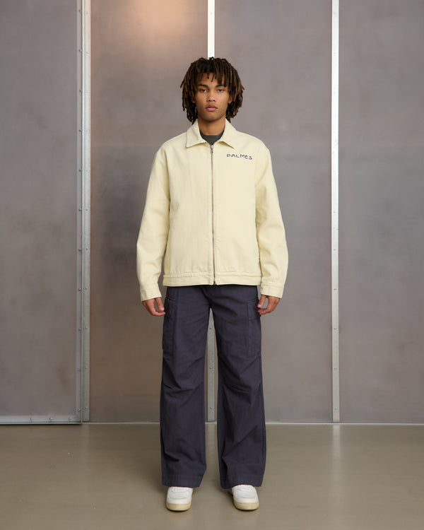 Palmes Tower Zip Jacket - Off White