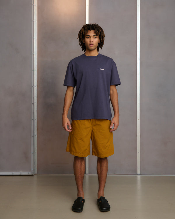 Palmes Dyed T-Shirt - Navy