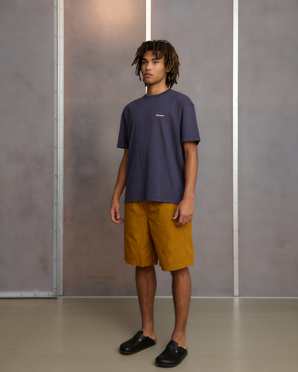 Palmes Dyed T-Shirt - Navy