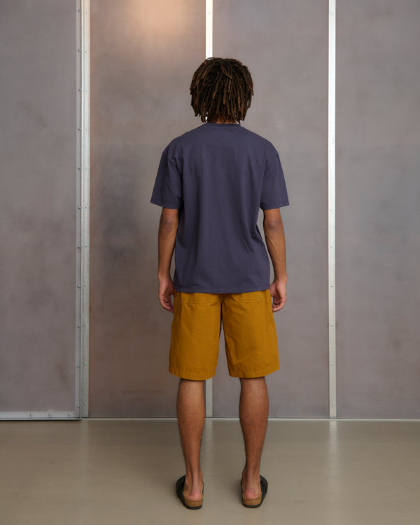Palmes Dyed T-Shirt - Navy