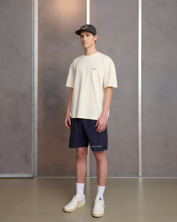 Palmes Dyed T-Shirt - Broken White