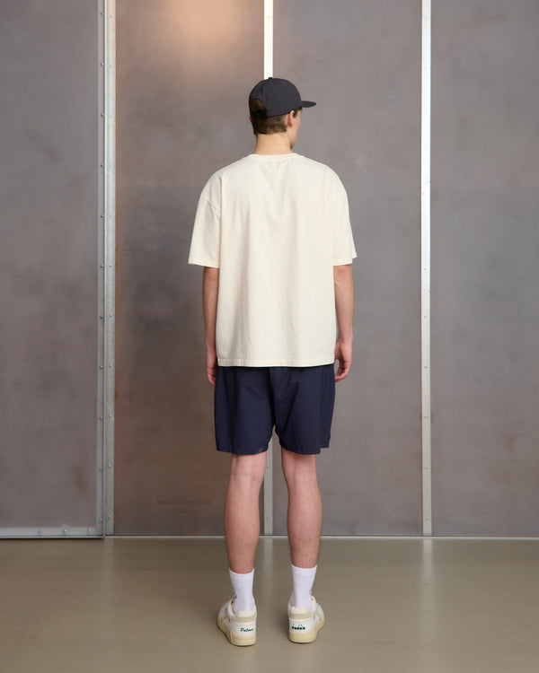 Palmes Dyed T-Shirt - Broken White