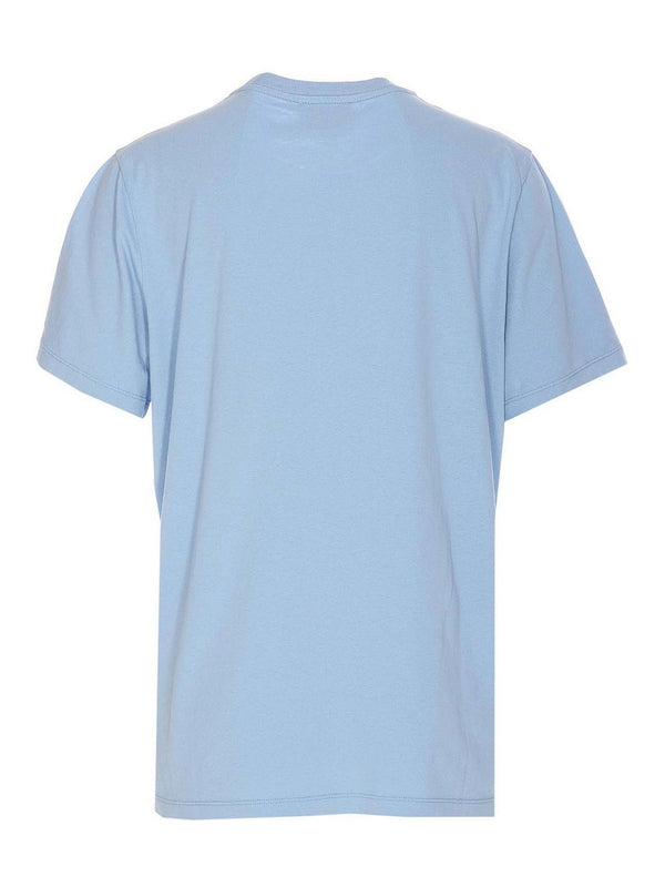 Light Blue Re-Cut Basic T-Shirt