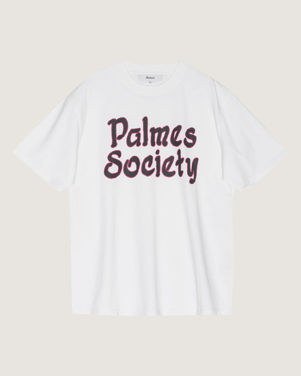 Palmes Society T-Shirt - White