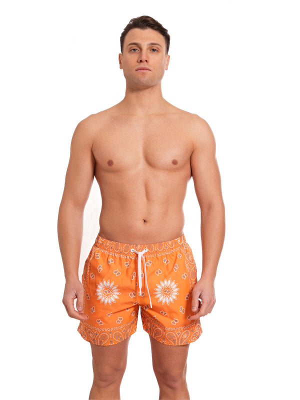 MOVE - Boxer Saint Vincent Printed ORANGE BANDANA