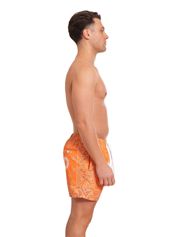 MOVE - Boxer Saint Vincent Printed ORANGE BANDANA