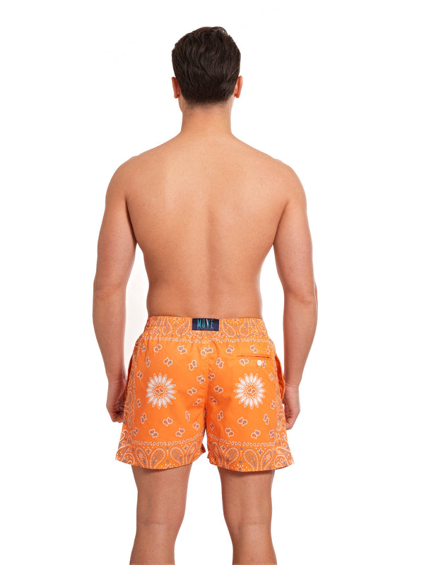 MOVE - Boxer Saint Vincent Printed ORANGE BANDANA