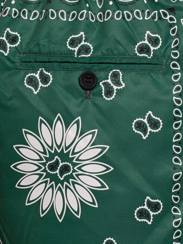 MOVE - Boxer Saint Vincent Printed GREEN BANDANA