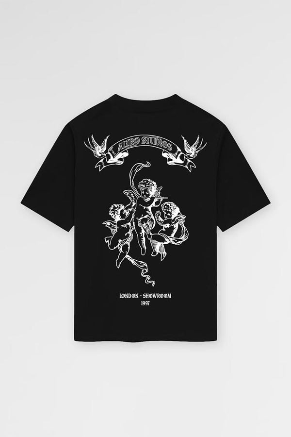 ALTRO STUDIOS “THE RENAISSANCE TRIO” BLACK T-SHIRT