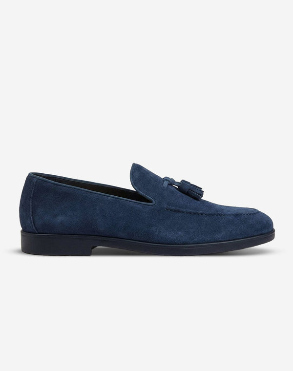TASSEL MOC VASCHETTA (GM) VISONE TEMPESTA+F.DO BLU