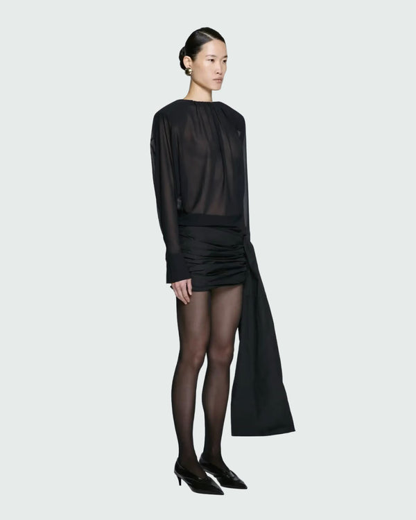 Entire Studios Mini Tie Dress