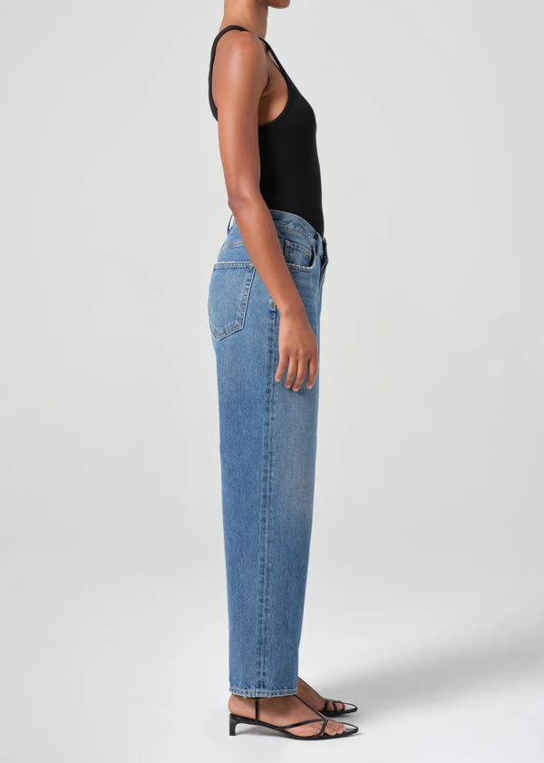 AGOLDE V-Waist Baggy In Cascade