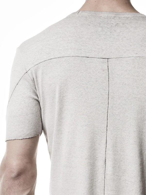 THOM KROM Raw Edge Rib T-Shirt