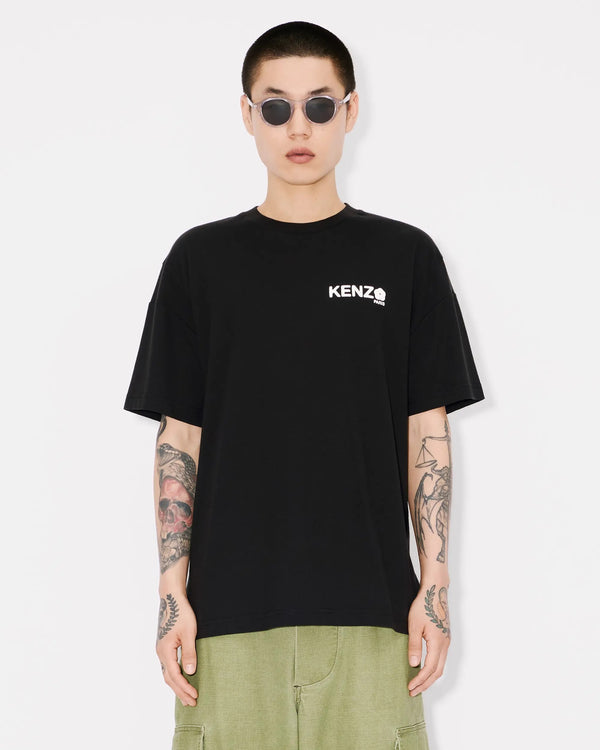 'Boke Flower 2.0' T-shirt in cotton BLACK