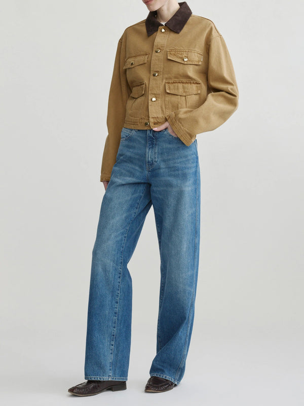 BOXY DENIM JACKET JACKET