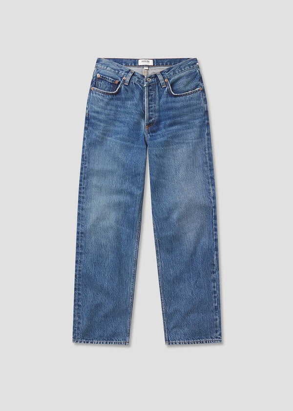 AGOLDE V-Waist Baggy In Cascade