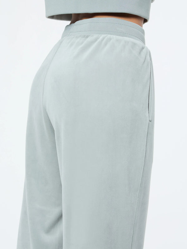 Lina Velour Track Pant