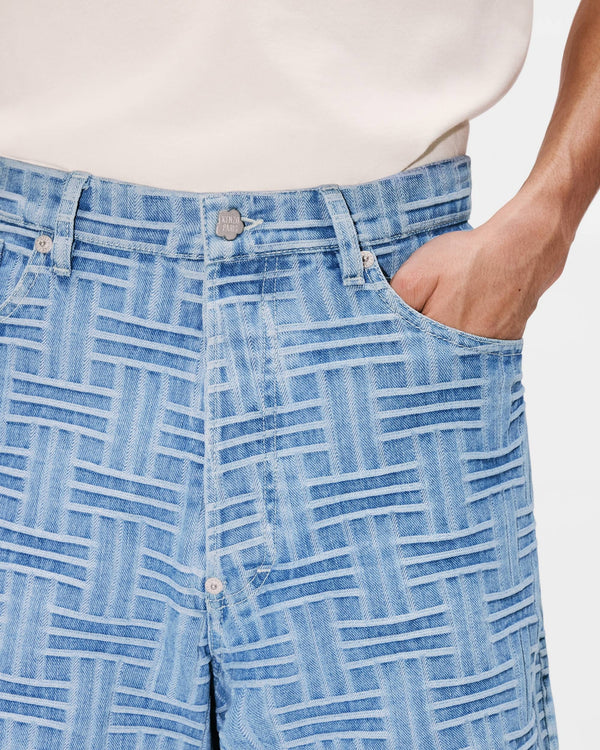 Kenzo Weave Men's Straight Shorts Straight Men's Shorts