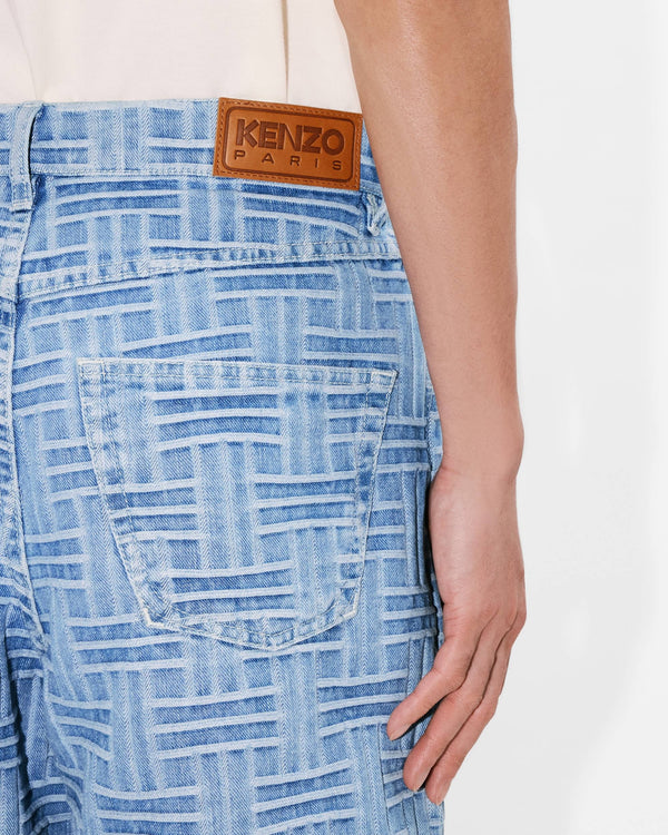 Kenzo Weave Men's Straight Shorts Straight Men's Shorts