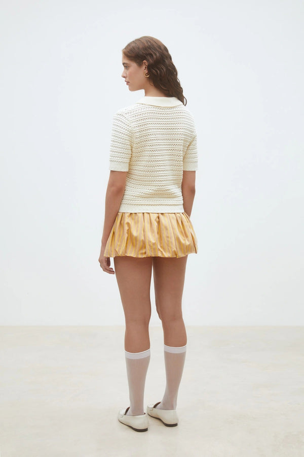 Florid - Short puff skirt