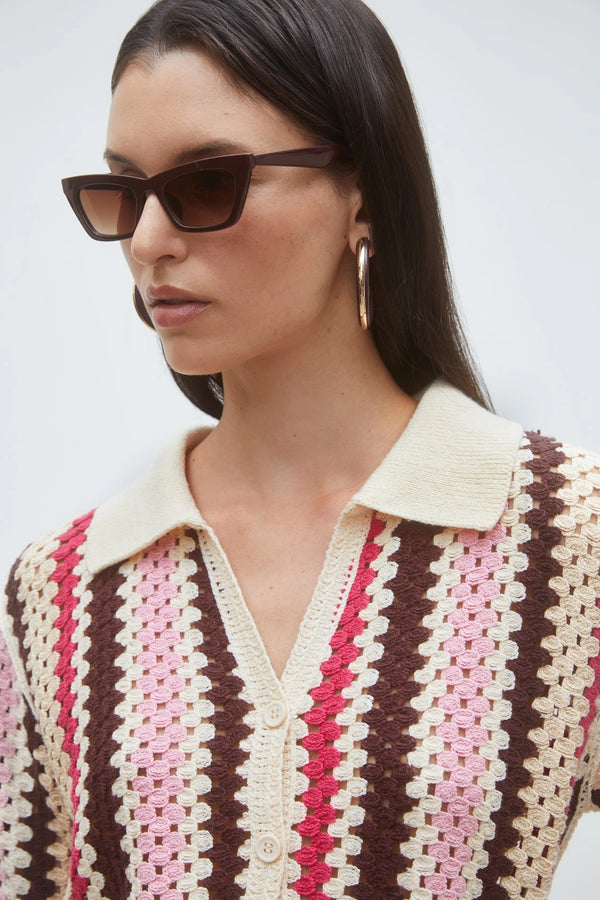 Gigi - Fancy striped vest