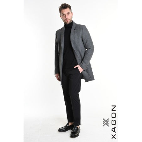 XAGON COAT MOD.1PCPLANGRIGIO