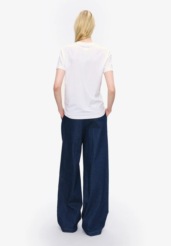 A.P.C. T-SHIRT MANCHES COURTES SCOTCH ROUGE