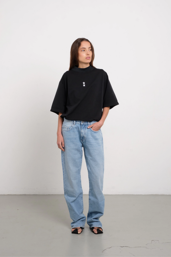 ICON DENIM - Iris - Women's Wide Leg Jeans Light Wash