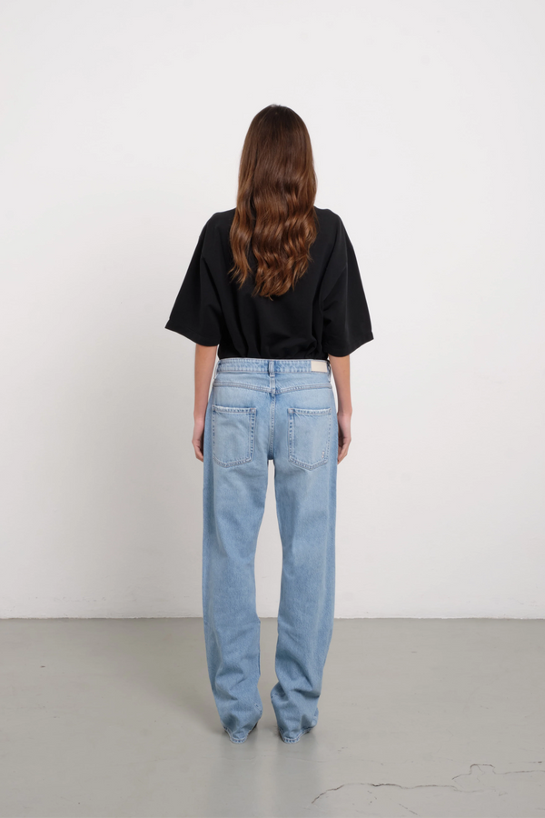 ICON DENIM - Iris - Women's Wide Leg Jeans Light Wash