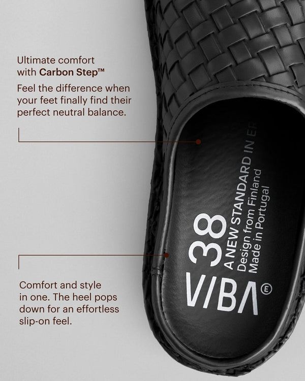 ROMA Woven Preto Black