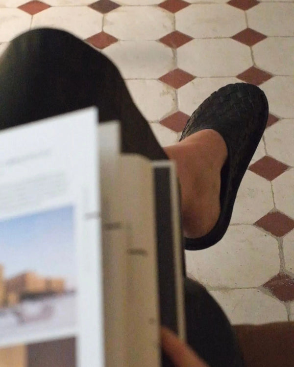 ROMA Woven Preto Black