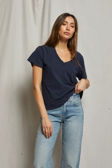 perfectwhitetee - hendrix navy
