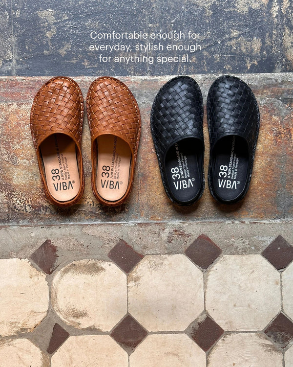 ROMA Woven Preto Black