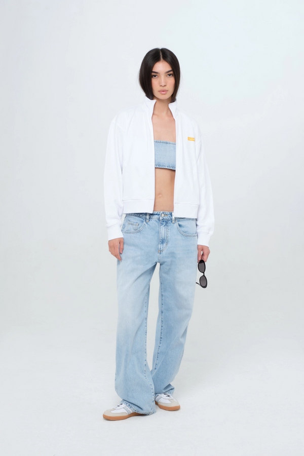 ICON DENIM - Bea - Women's Wide Leg Jeans Light Wash
