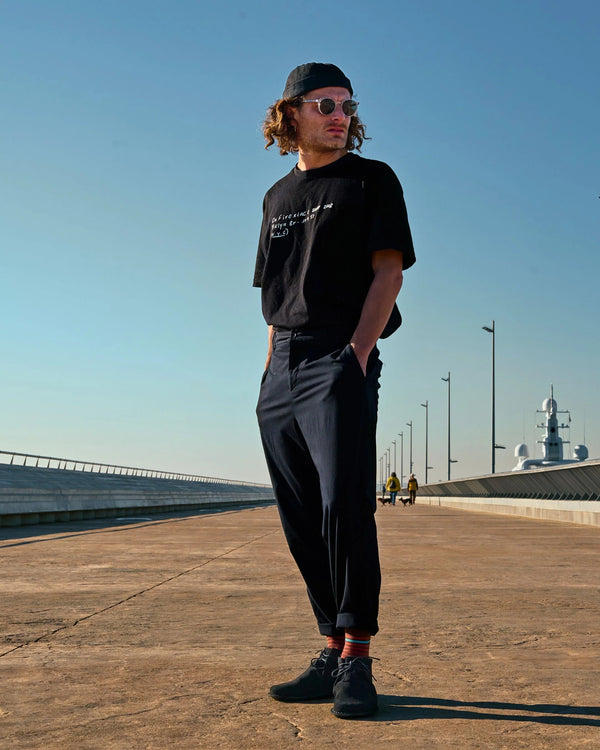 JTREE Suede Constellation Black