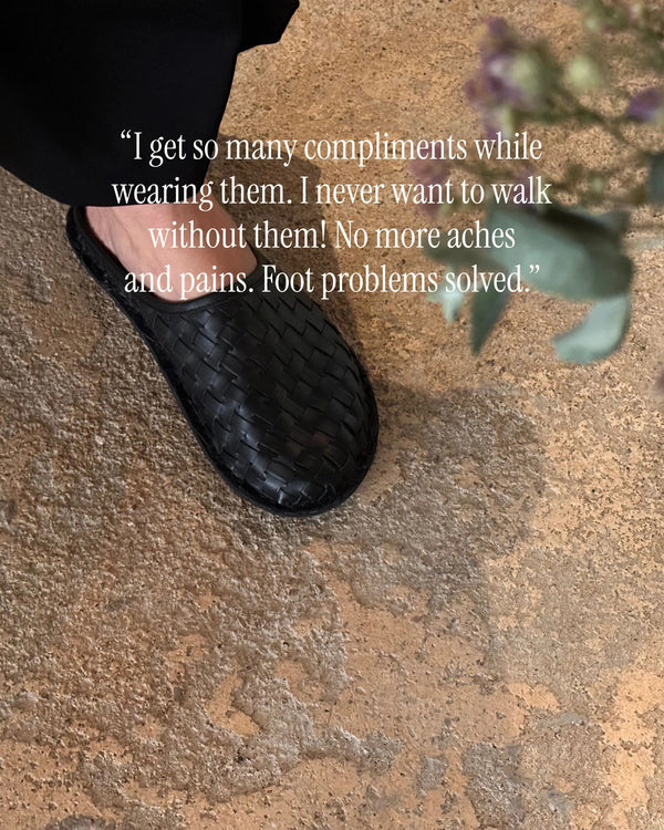 ROMA Woven Preto Black