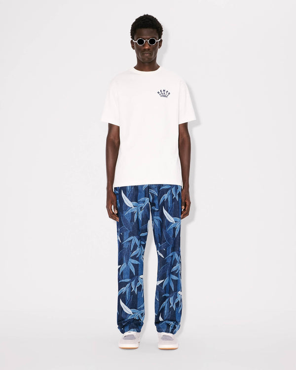 'KENZO Dragonfly' embroidered T-shirt in cotton OFF WHITE