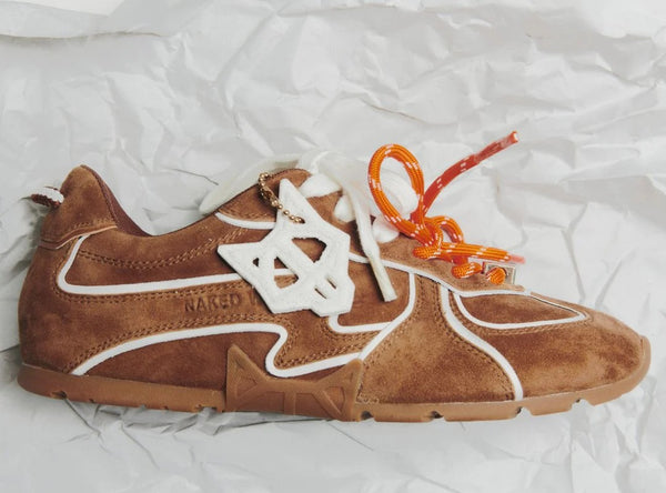 ADORED TAN/WHITE SUEDE