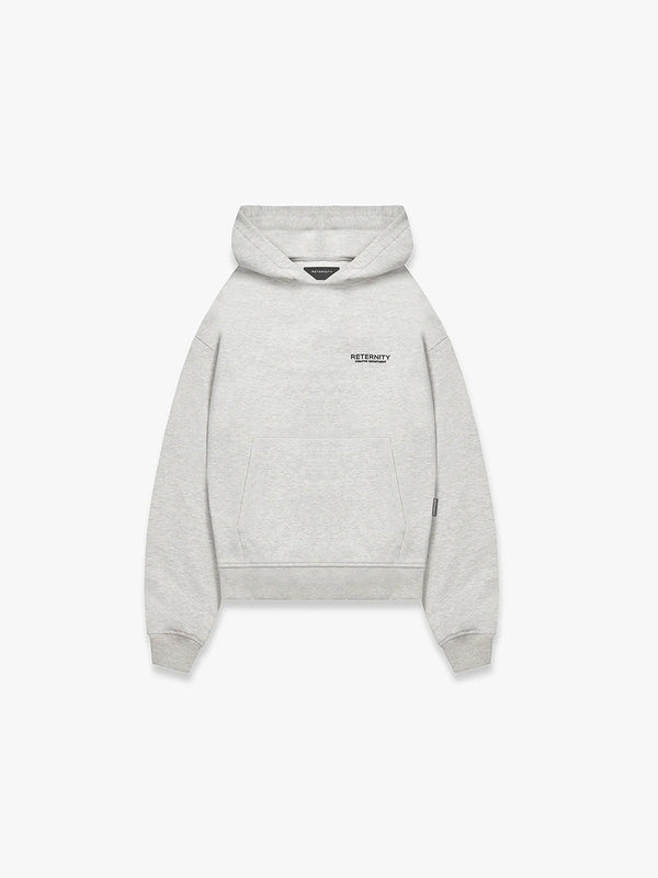 RETERNITY CREATIVE DEPT HOODIE MELANGE GREY