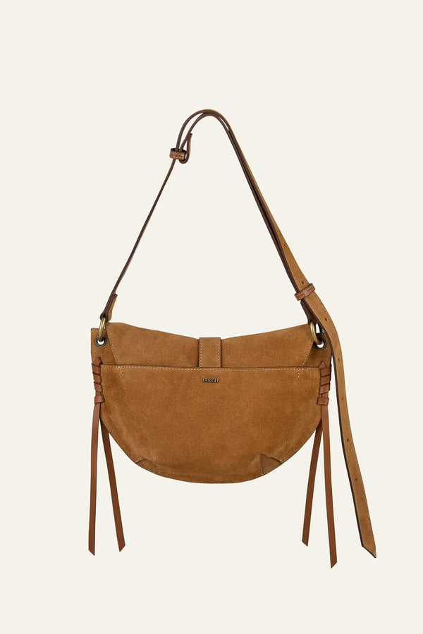 BASH SAC S SUEDE YOUYOU SADDLE
