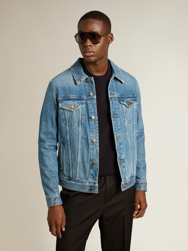 GOLDEN GOOSE JACKET P000621 BLUE
