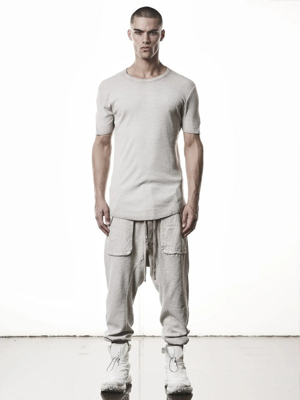 THOM KROM Raw Edge Rib T-Shirt