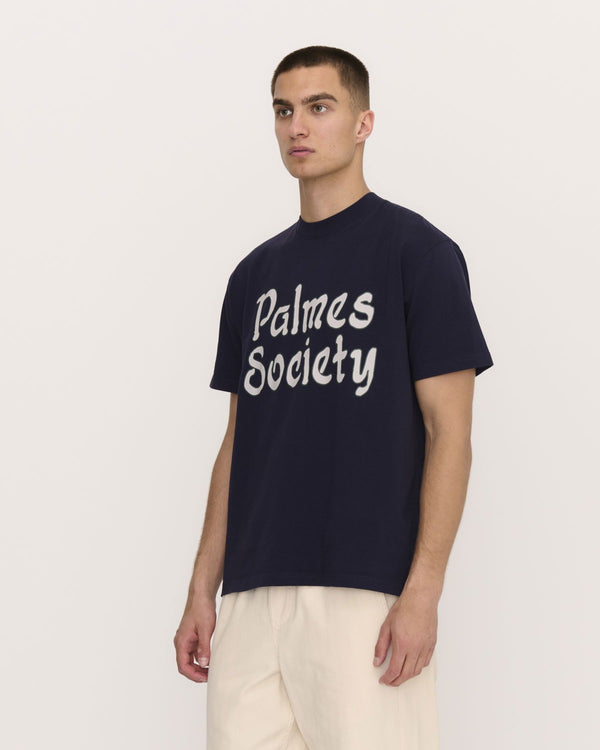 SOCIETY T-SHIRT DARK BLUE