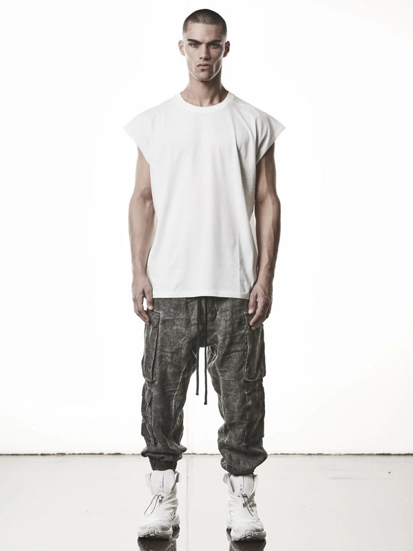 THOM KROM Raw Shoulder Oversized Tee