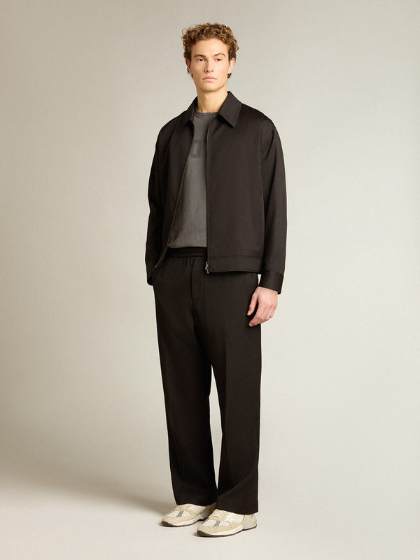 GOLDEN GOOSE T-SHIRT P000671 ANTHRACITE