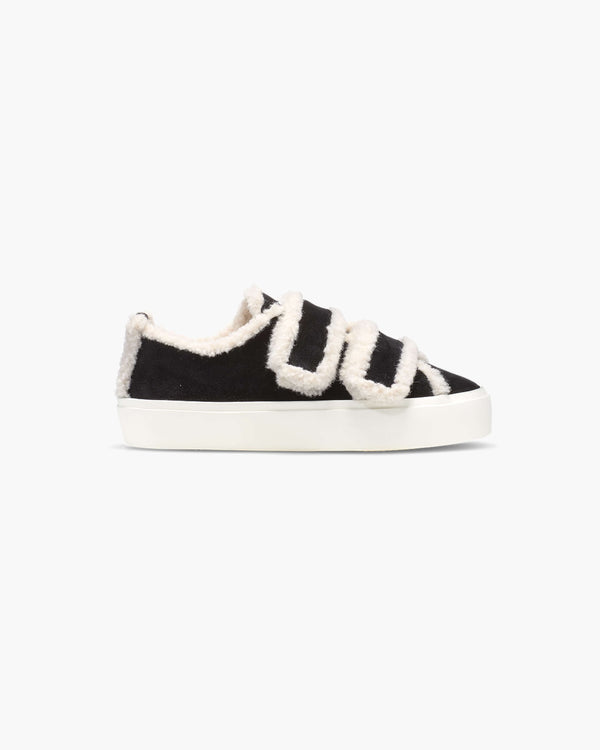 INUIKII SHEARLING LOW VELCRO (35202-050)